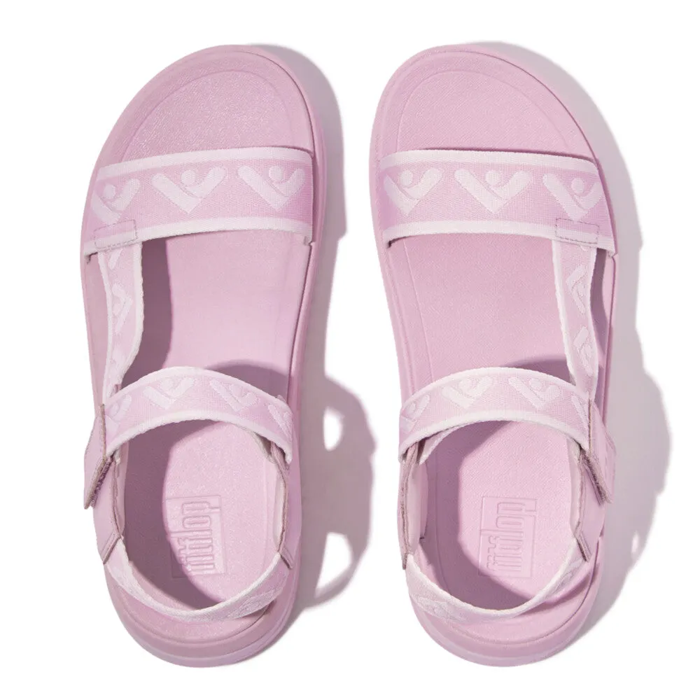 รองเท้าแตะแบบรัดส้น ผู้หญิง รุ่น SURFF WEBBING BACK-STRAP SANDALS