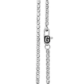 16" Micro Tennis Necklace
