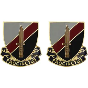 188th Infantry Brigade Unit Crest (Procinctus) - Sold in Pairs