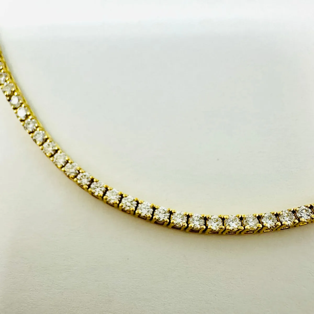 18K Gold Diamond Tennis Bracelet