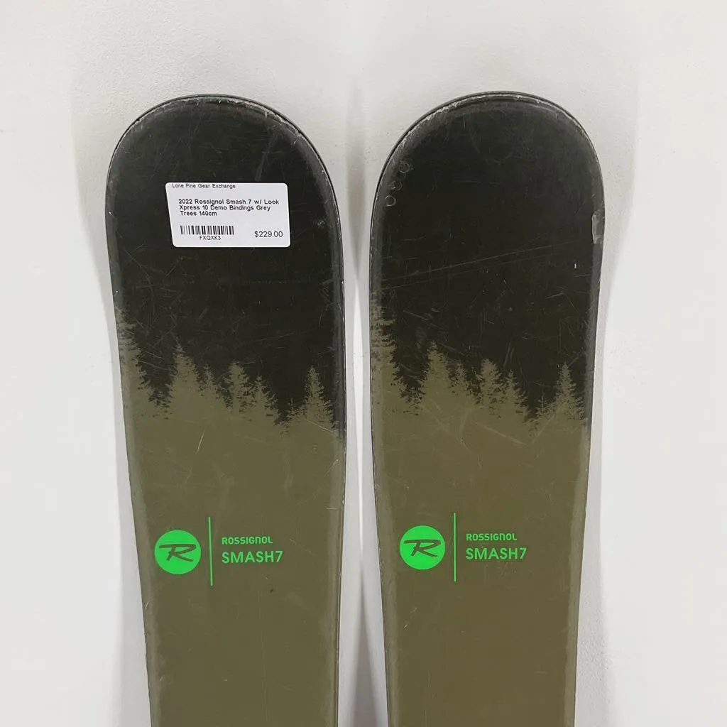 2022 Rossignol Smash 7 w/ Look Xpress 10 Demo Bindings