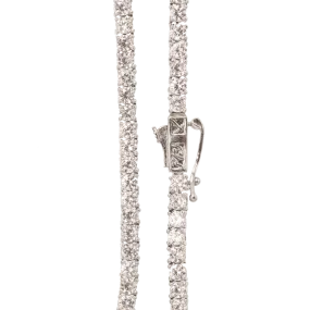 20" 3mm Tennis Necklace