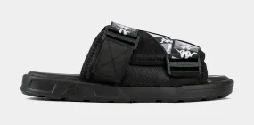 222 Banda Mitel 11 Slides Mens Sandals (Black)