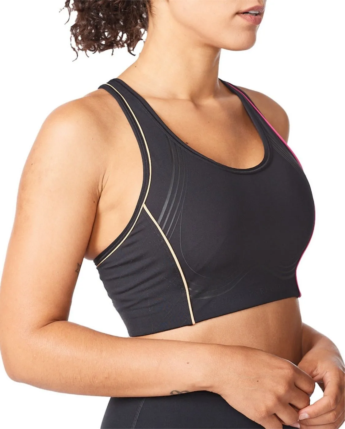 2XU Womens Motion Digi-Pop Crop Top - High-Performance Athletic Wear