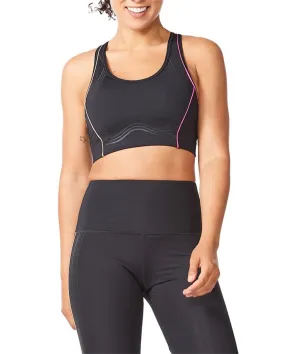 2XU Womens Motion Digi-Pop Crop Top - High-Performance Athletic Wear