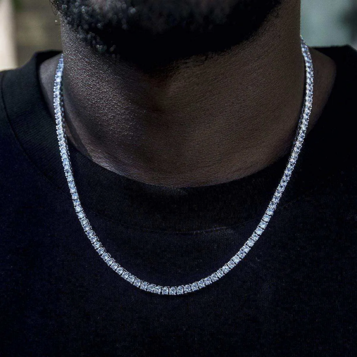 3mm Tennis Necklace