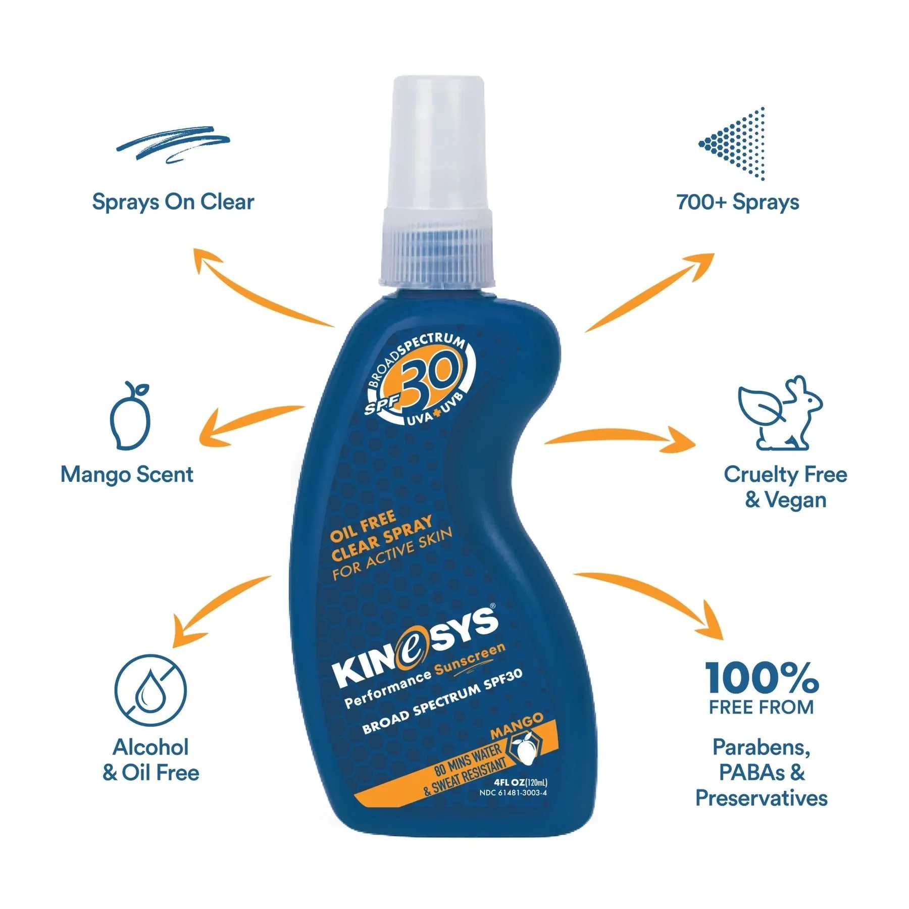4oz Spray Sunscreen