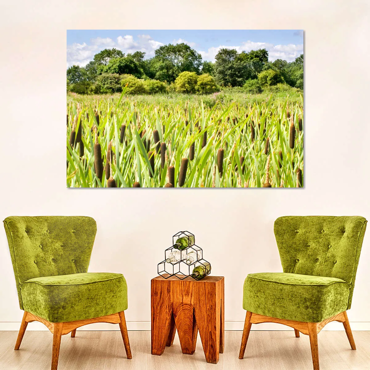 57 Shades Of Green Wall Art
