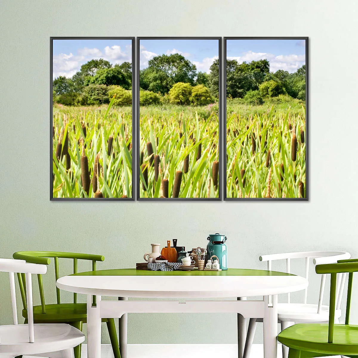 57 Shades Of Green Wall Art