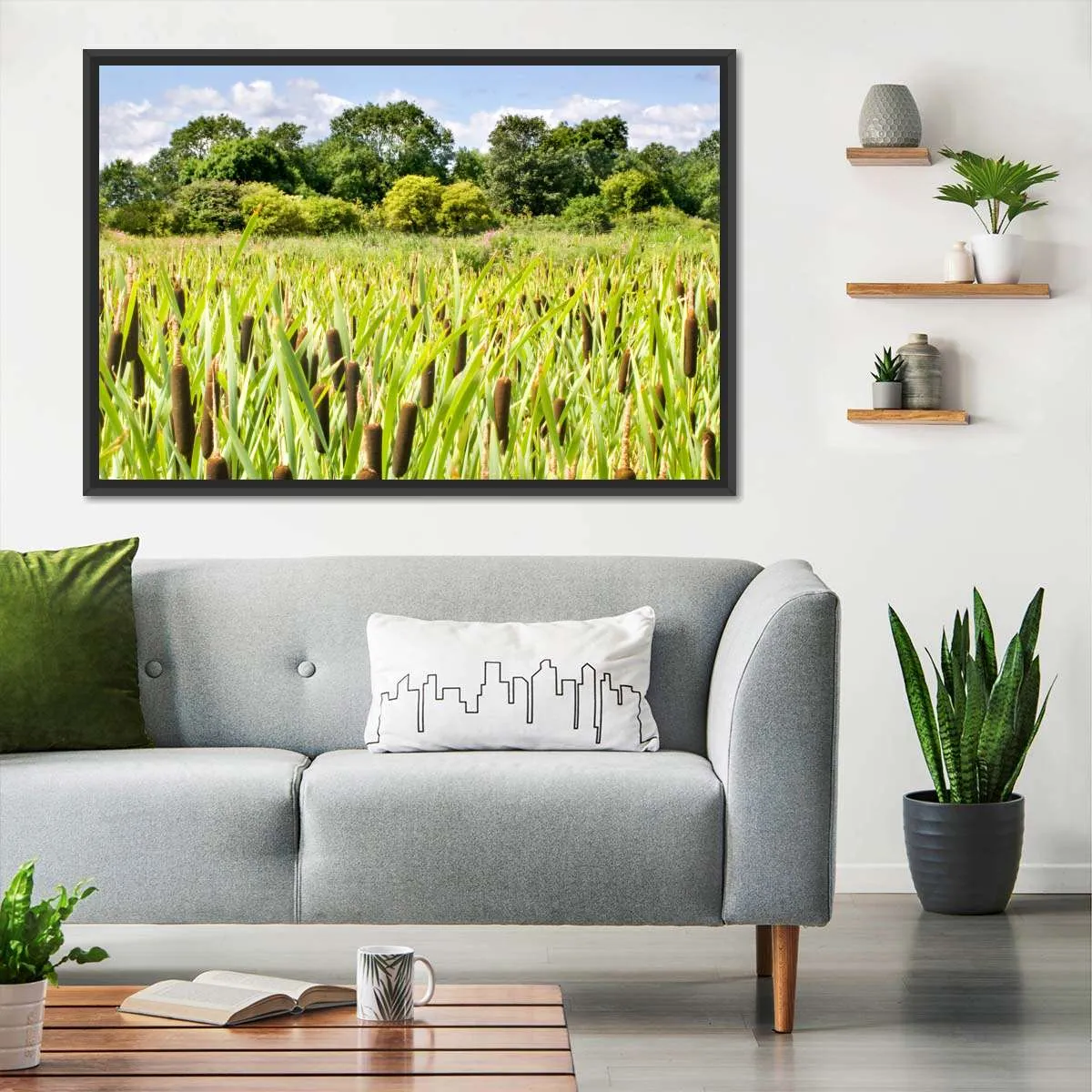 57 Shades Of Green Wall Art