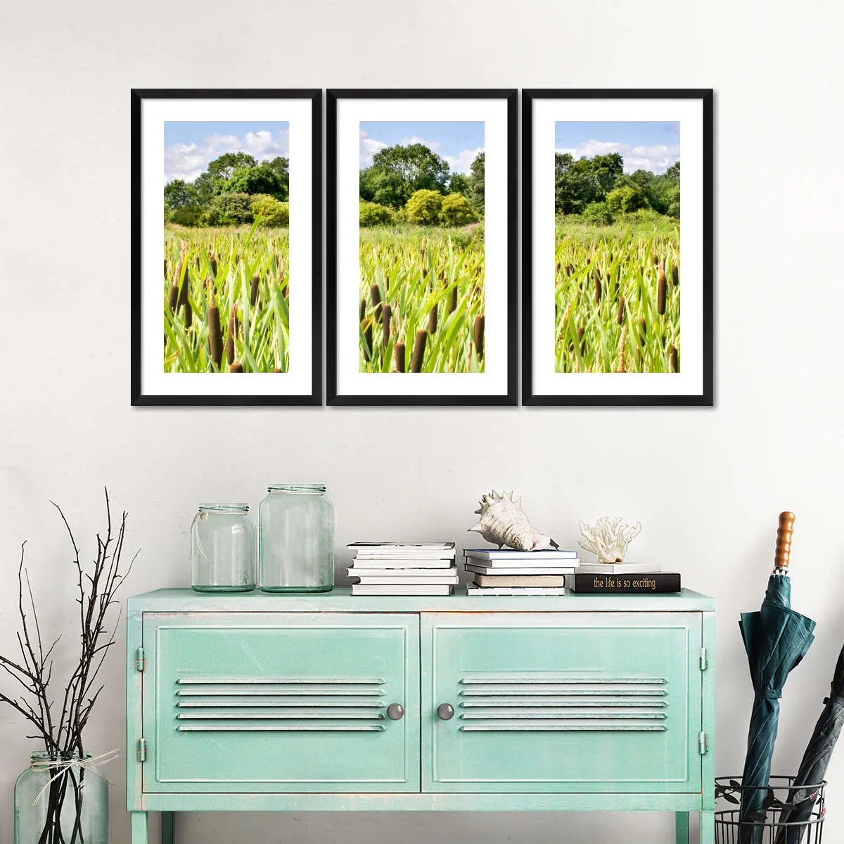 57 Shades Of Green Wall Art