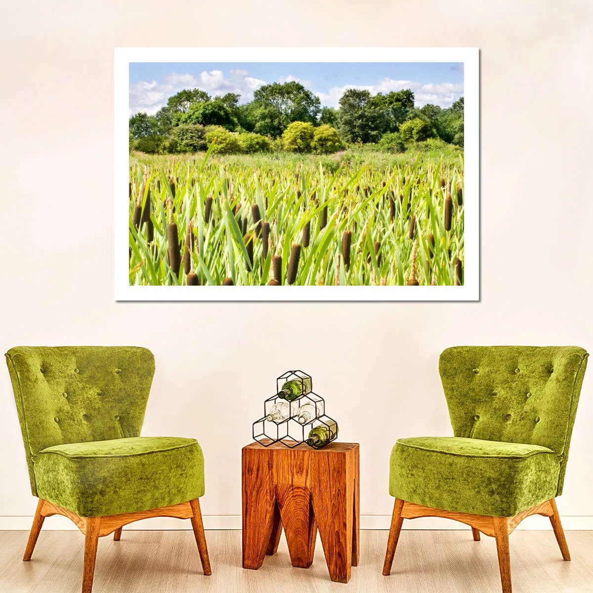 57 Shades Of Green Wall Art