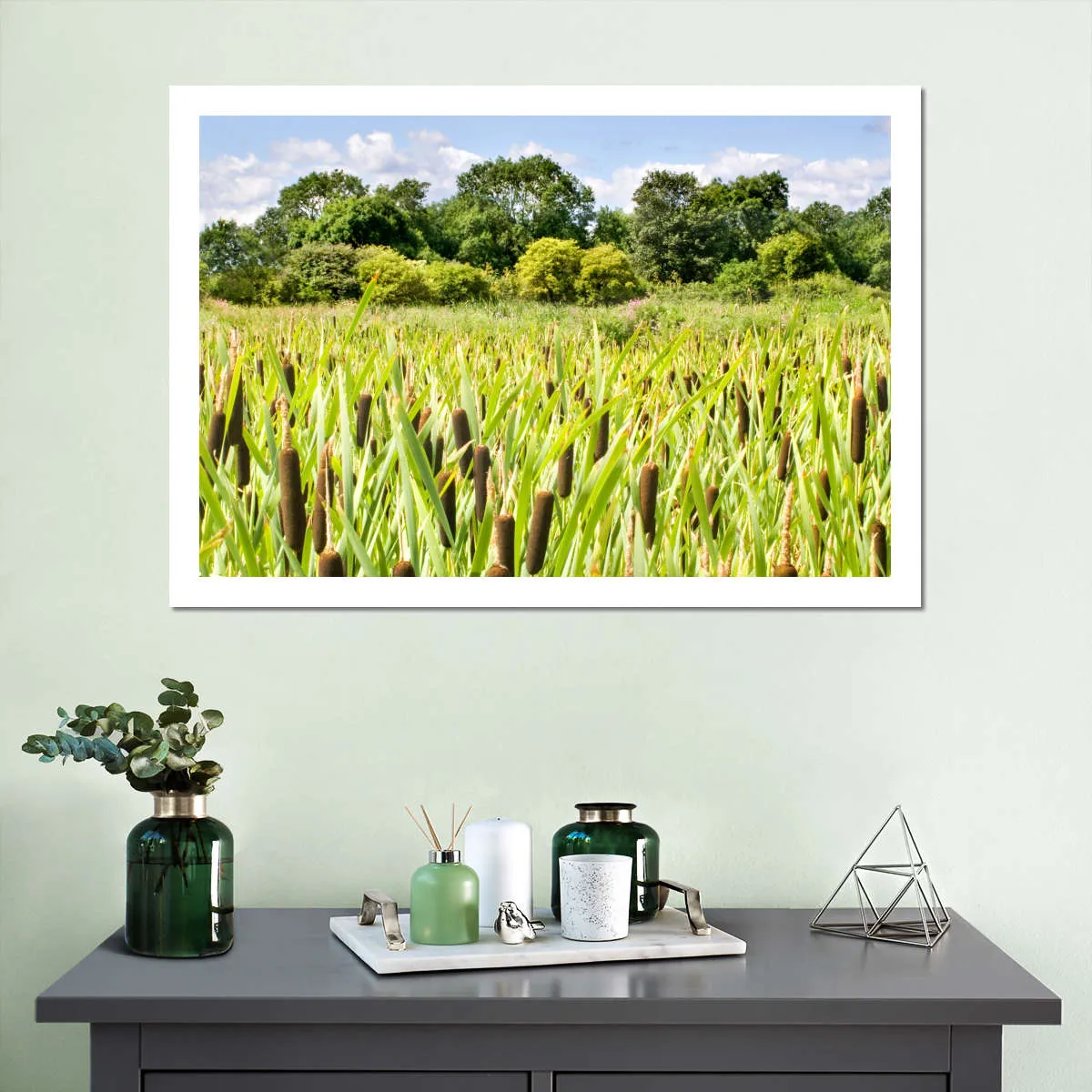 57 Shades Of Green Wall Art