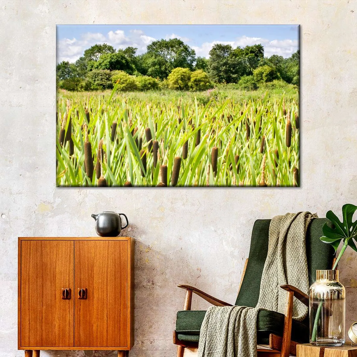 57 Shades Of Green Wall Art