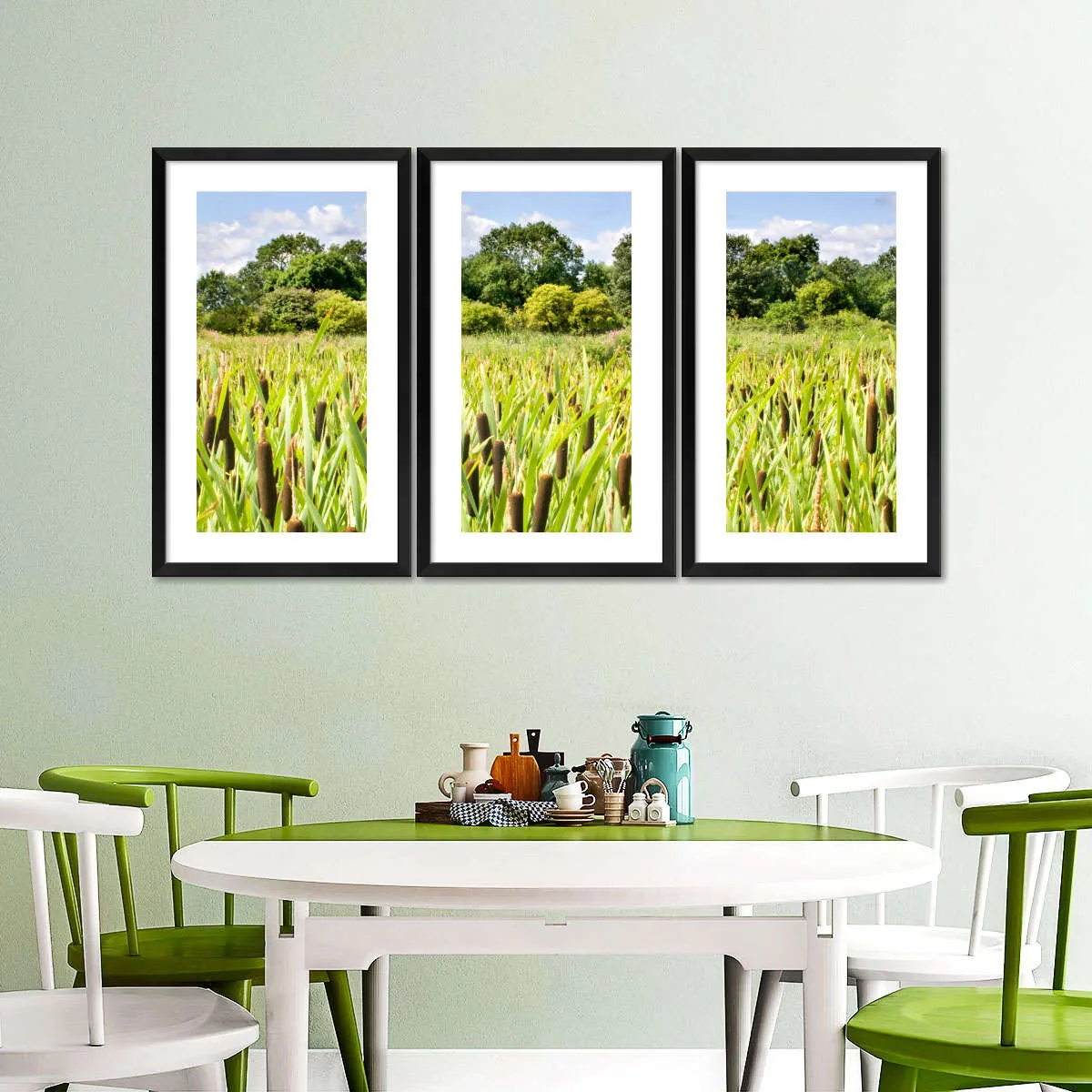 57 Shades Of Green Wall Art