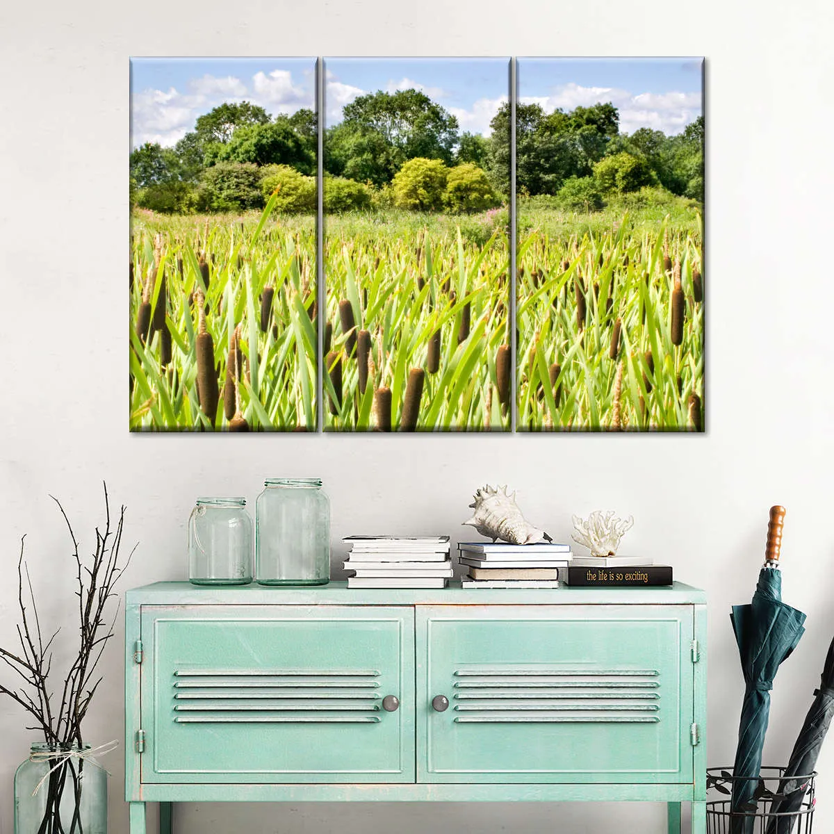 57 Shades Of Green Wall Art