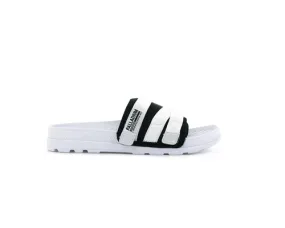 76696-102-M | SOLEA SLIDE | WHITE/BLACK