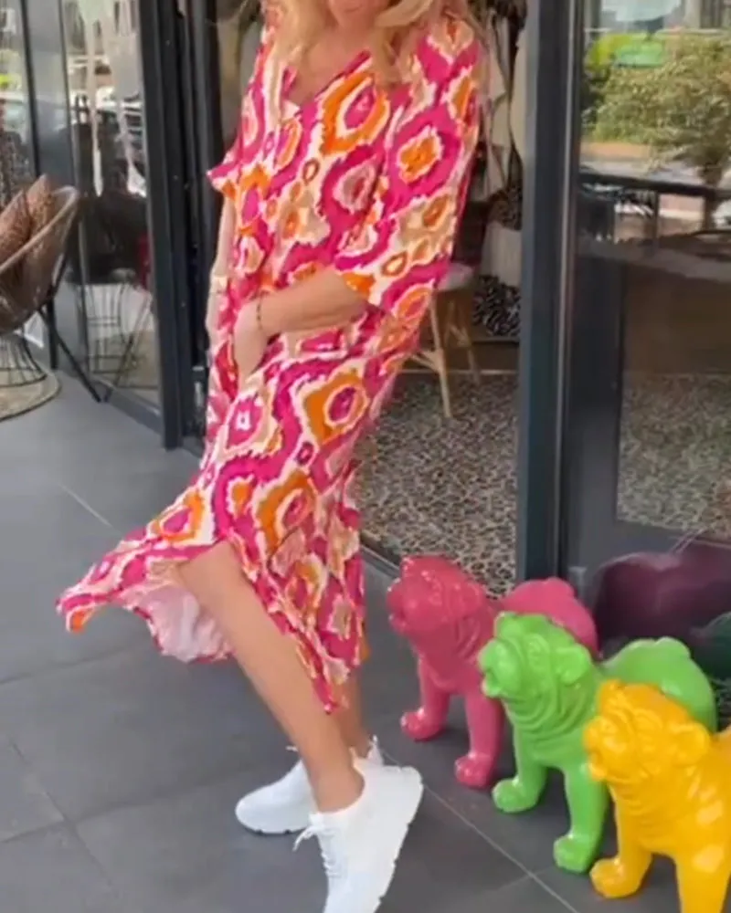 Adeline | Stylish Printed Dress