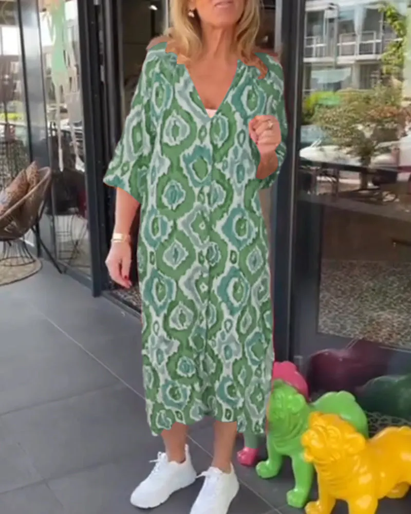 Adeline | Stylish Printed Dress