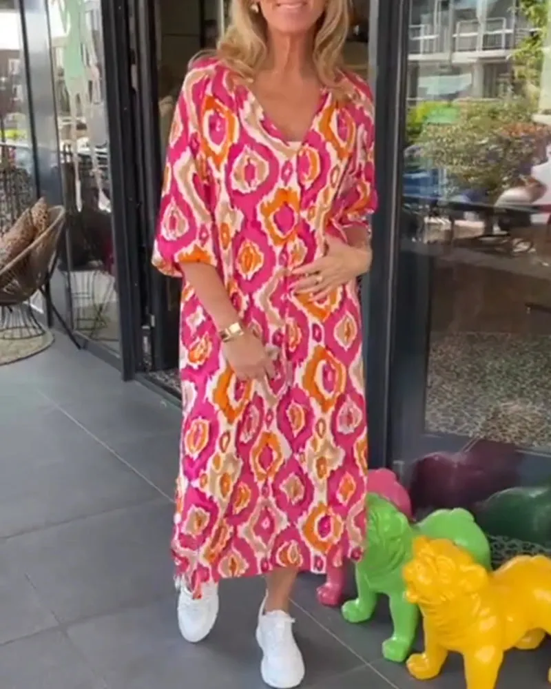 Adeline | Stylish Printed Dress