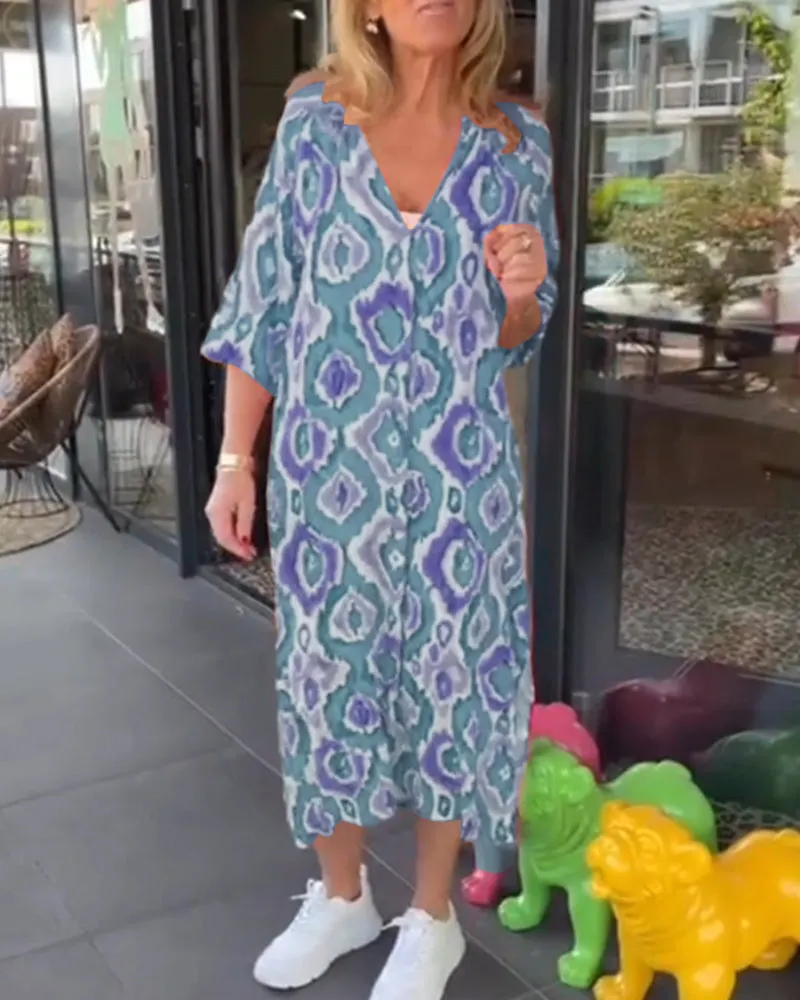 Adeline | Stylish Printed Dress