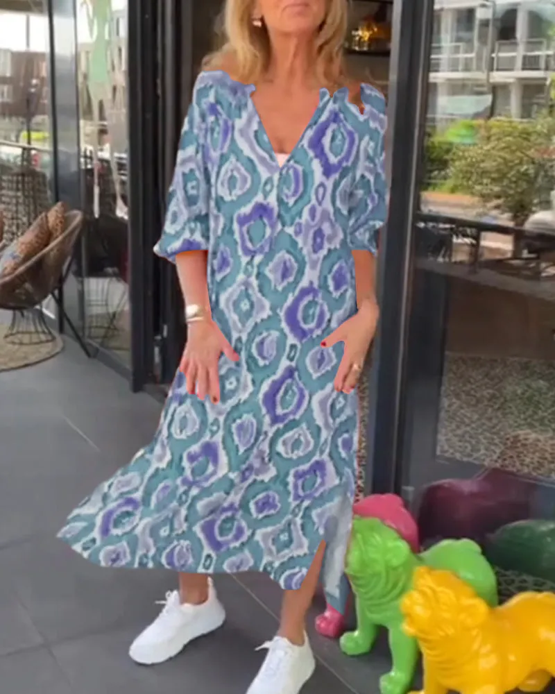 Adeline | Stylish Printed Dress