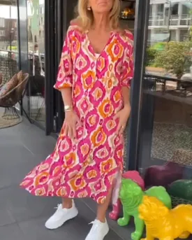 Adeline | Stylish Printed Dress