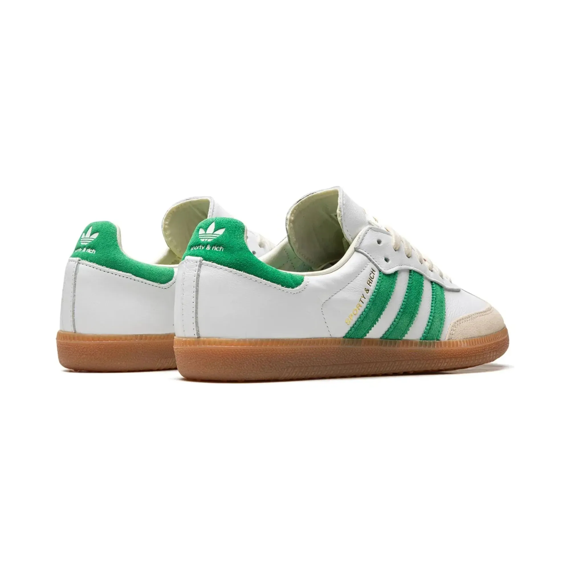 Adidas Samba "Sporty & Rich White Green"