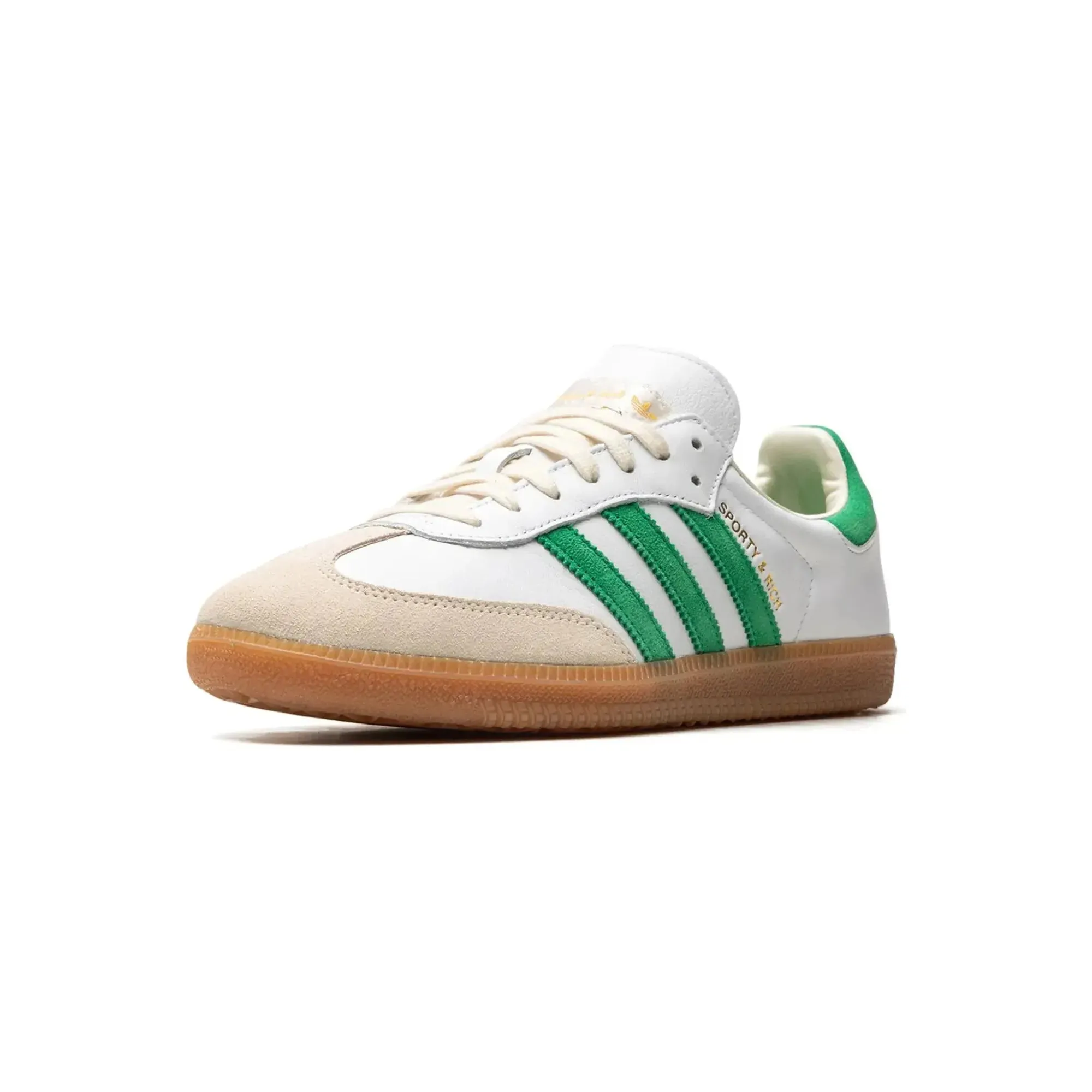 Adidas Samba "Sporty & Rich White Green"