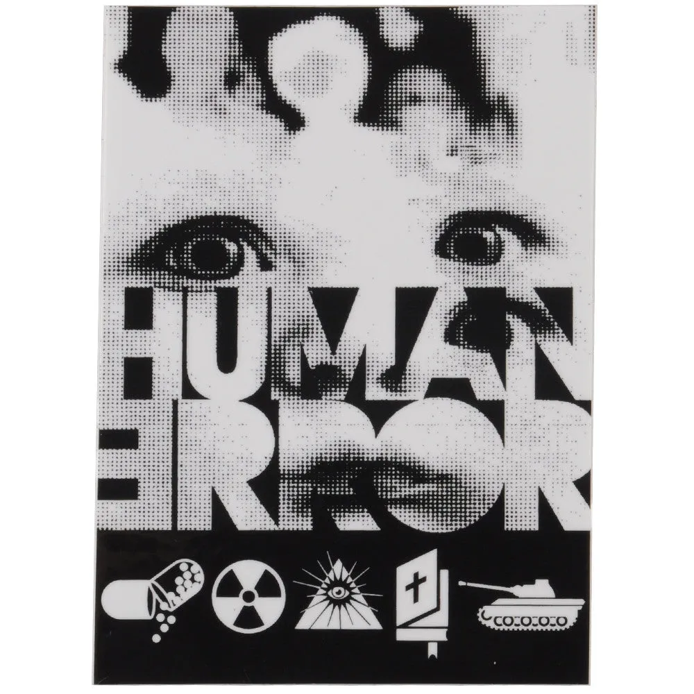 Alien Workshop Human Error Sticker - Assorted