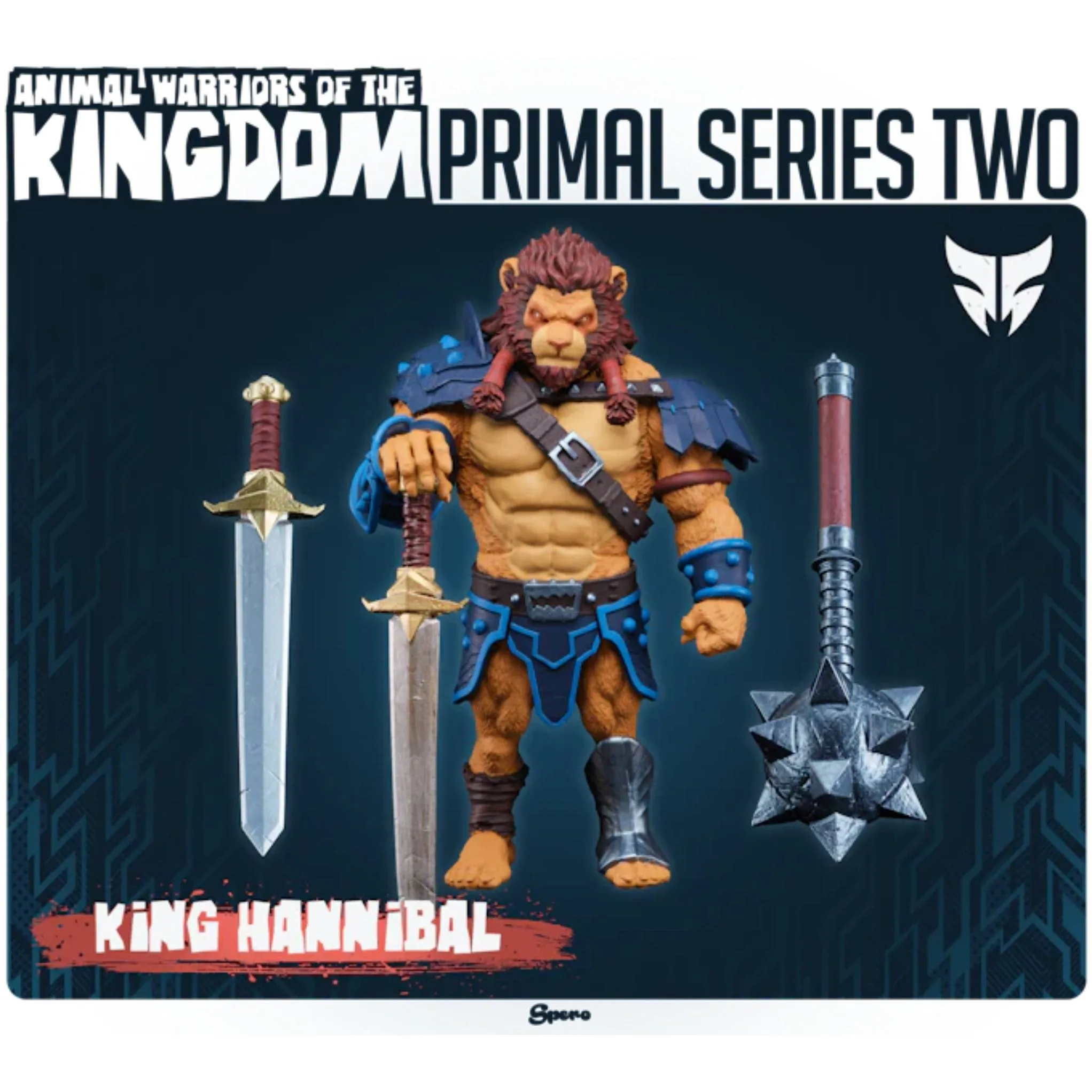 Animal Warriors of The Kingdom Primal Collection Series 2 Deluxe King Hannibal