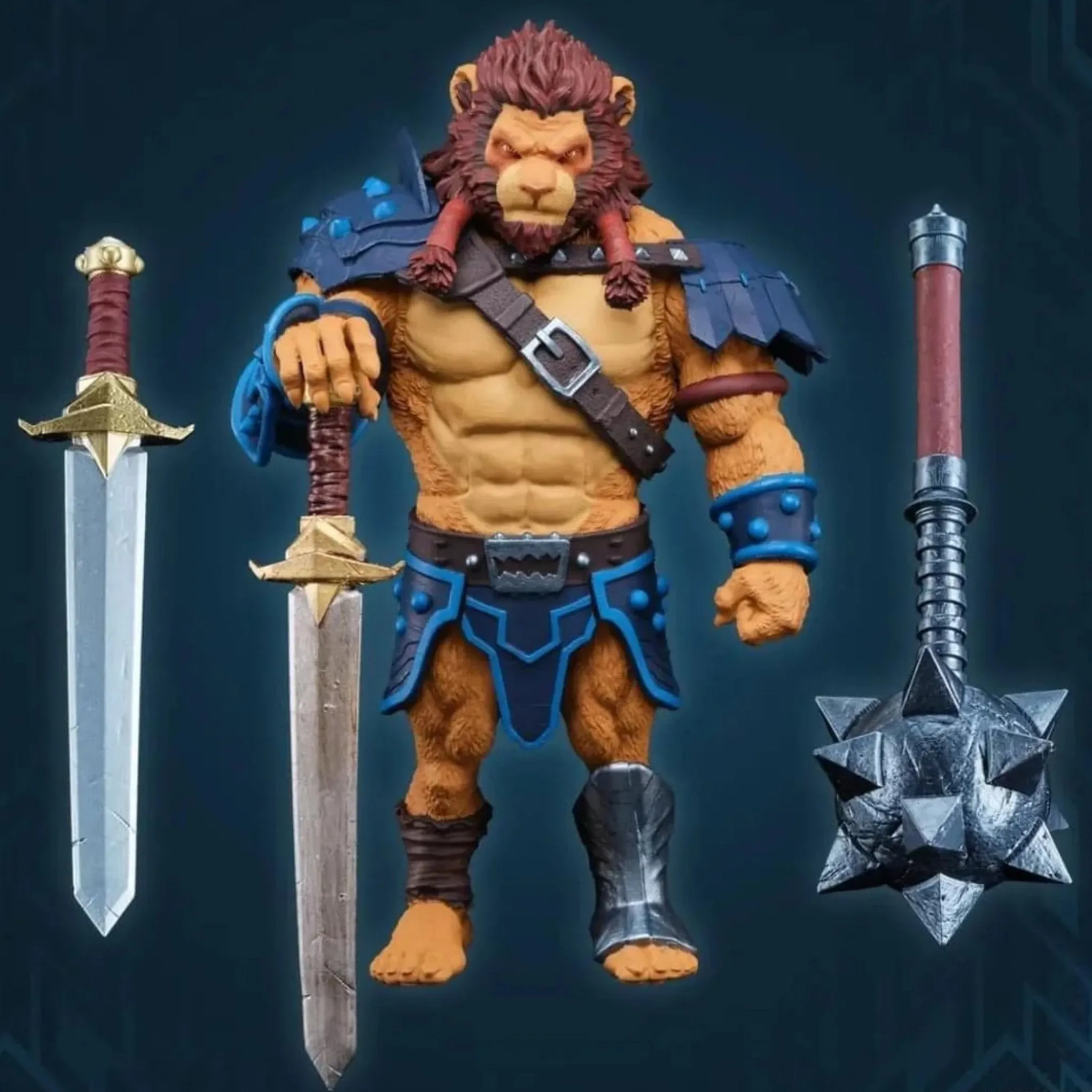 Animal Warriors of The Kingdom Primal Collection Series 2 Deluxe King Hannibal