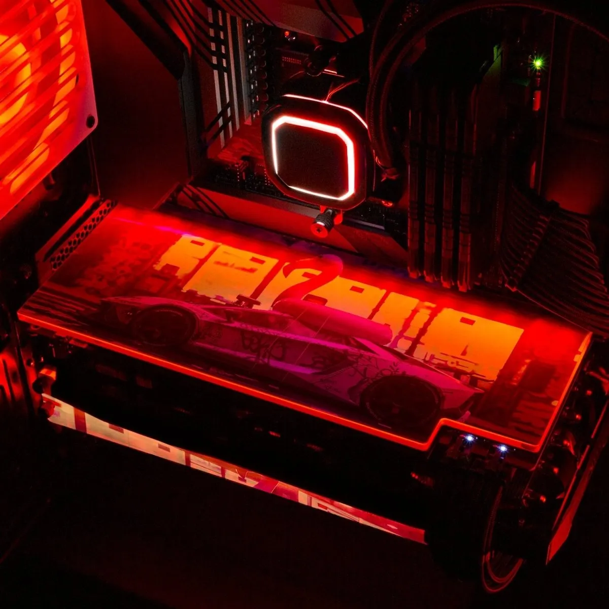 Bad Flamingo 2 RGB GPU Backplate