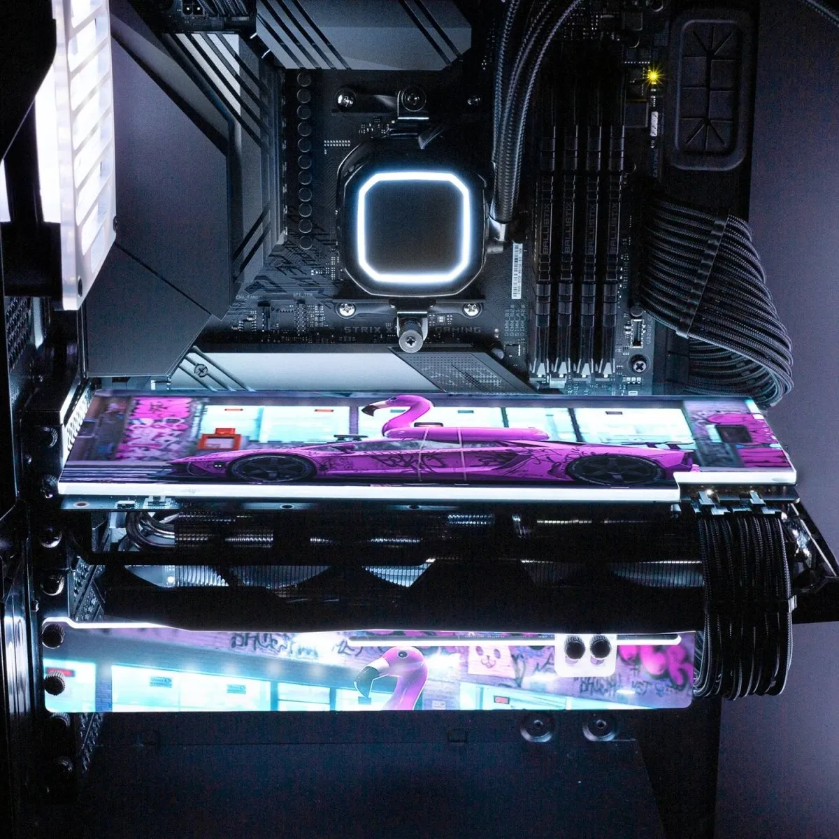 Bad Flamingo 2 RGB GPU Backplate