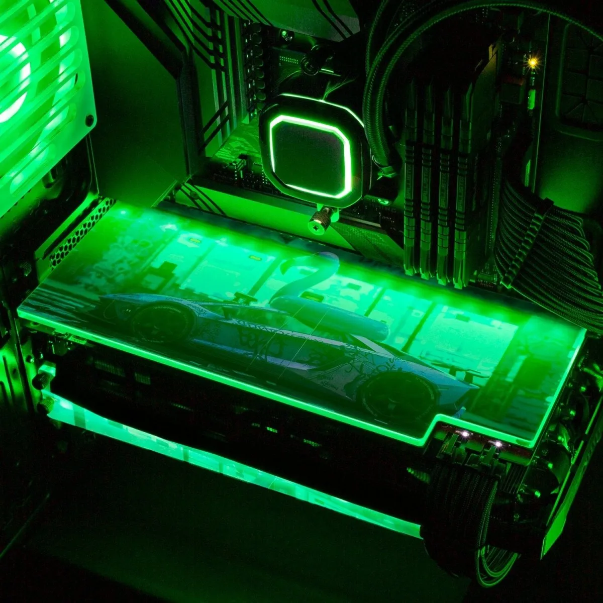 Bad Flamingo 2 RGB GPU Backplate