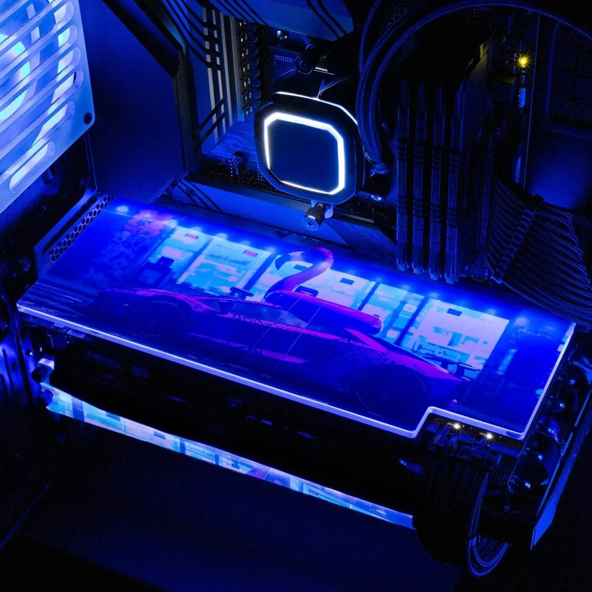 Bad Flamingo 2 RGB GPU Backplate