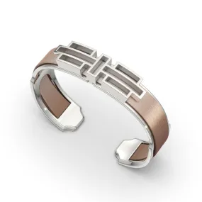 Ban Zu Silk Cuff - Bronze Glow