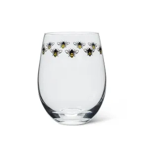 BEE RING STEMLESS WINE GLASS