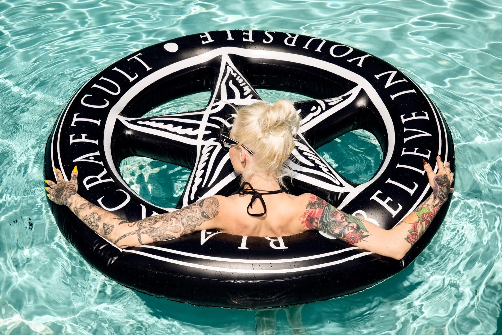 Inflatable Pool Float - Empowering Self-Belief
