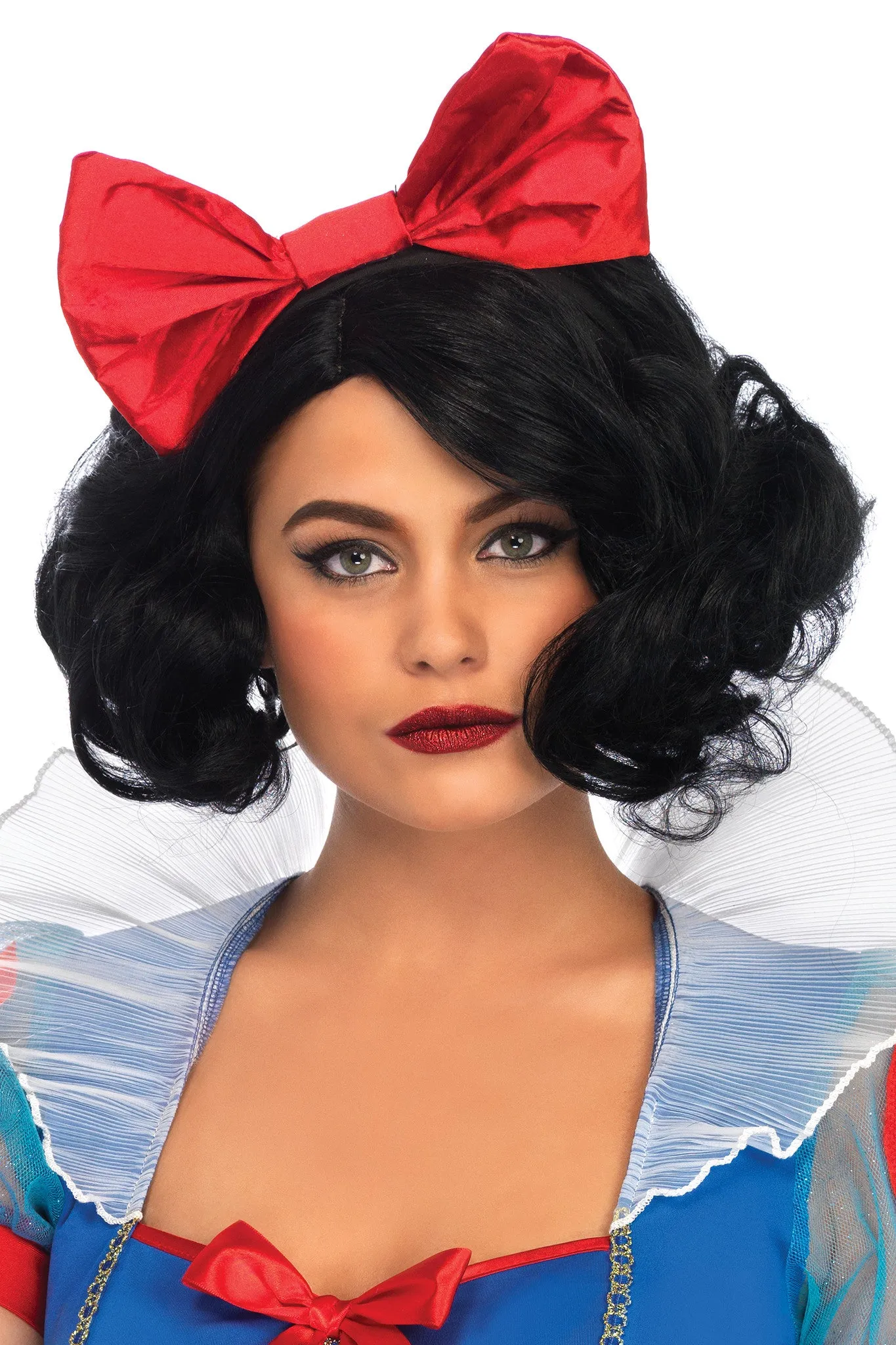 Black Curly Bob Wig
