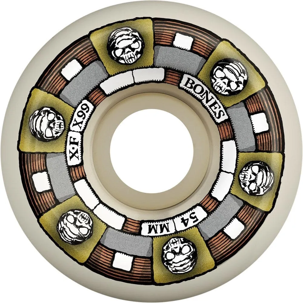 Bones X-Formula Timeless Machine V5 Sidecut 99A Skate Wheels