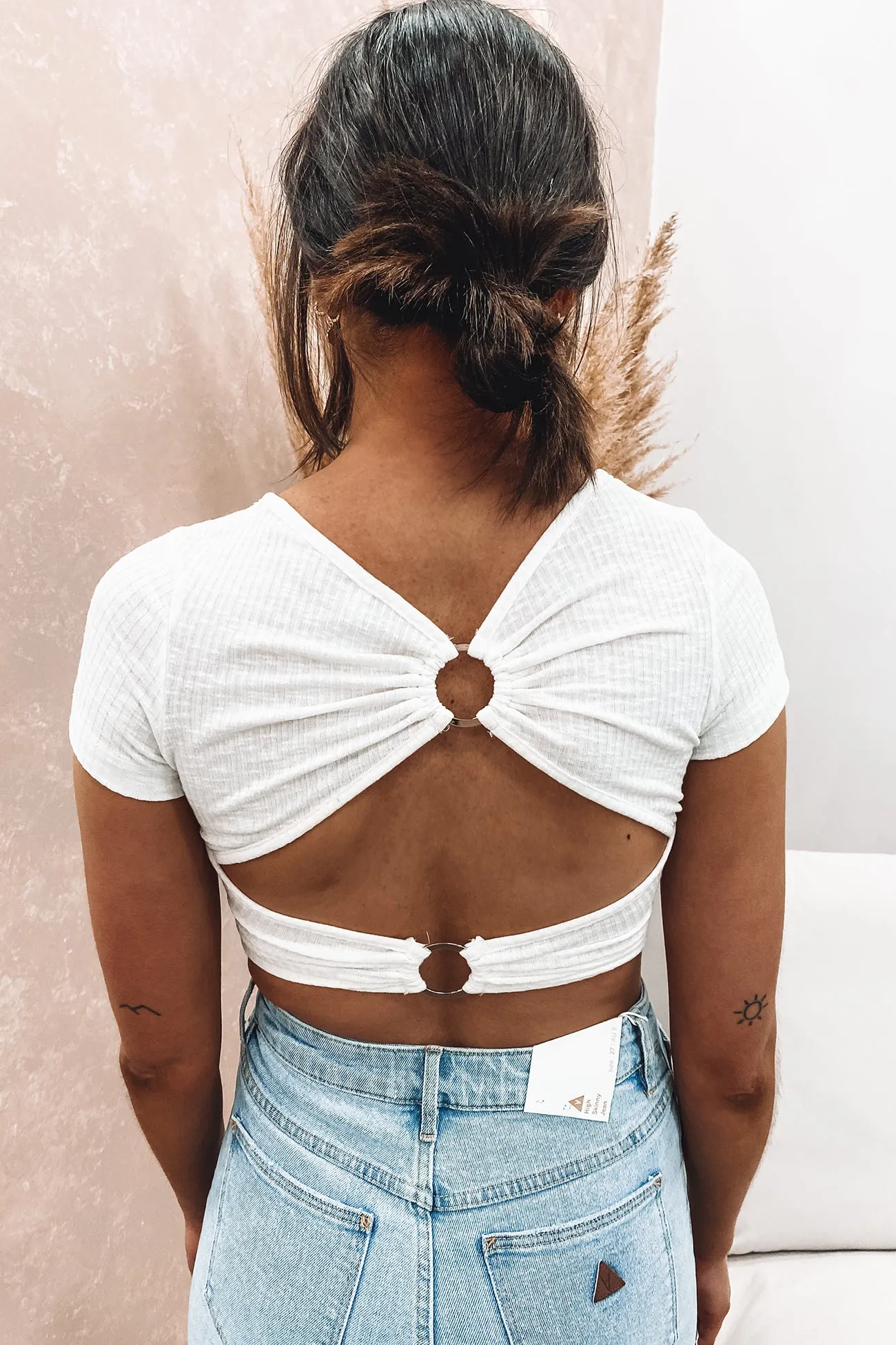 Cameron Top White