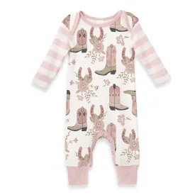 Cowgirl Boots Western Romper