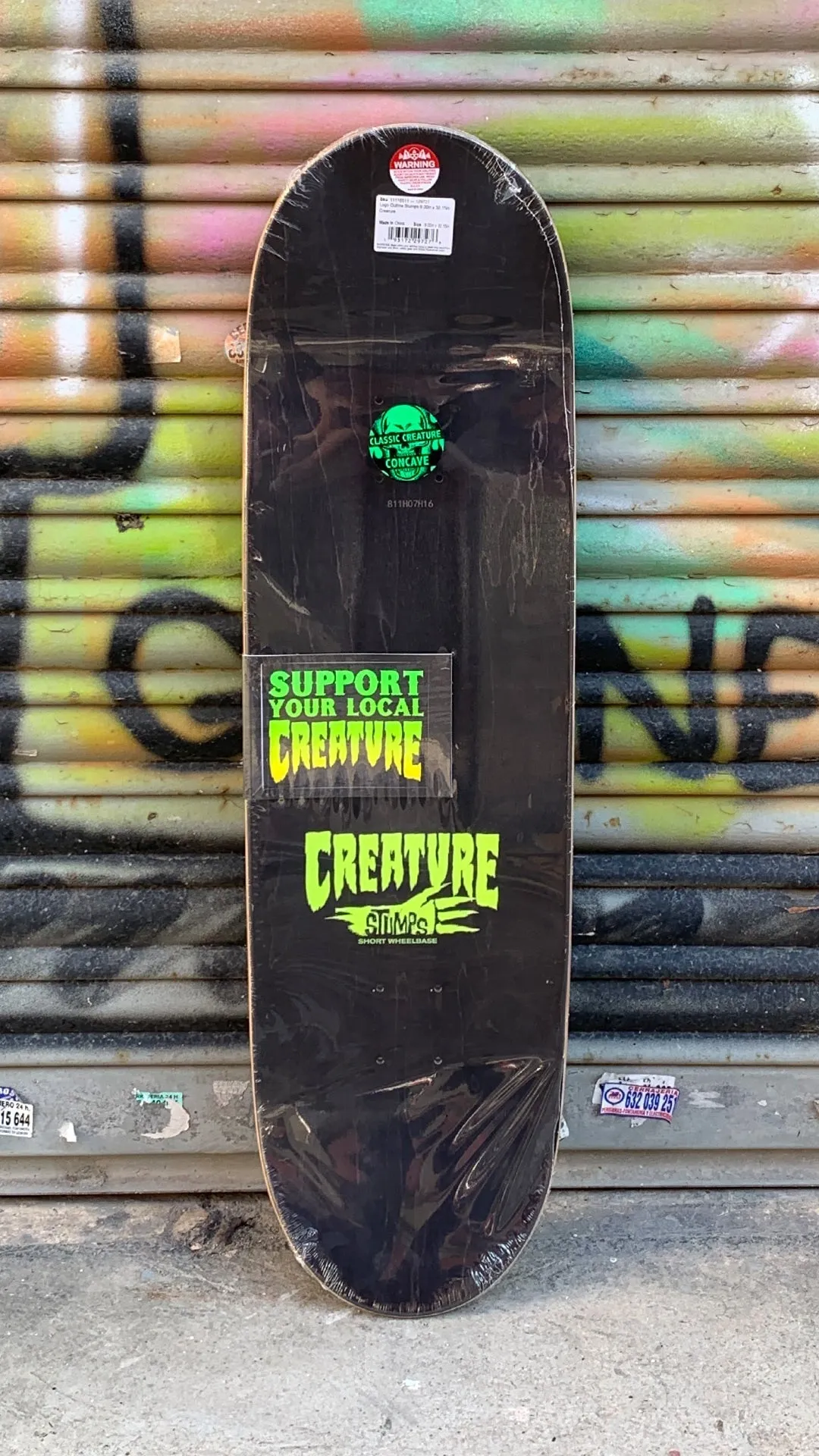 Creature Skateboards Logo Outline Stumps 9.0 Skateboard Deck- Tabla Skate