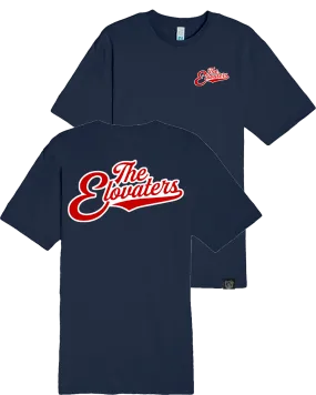 Cursive Logo Tee (Navy)