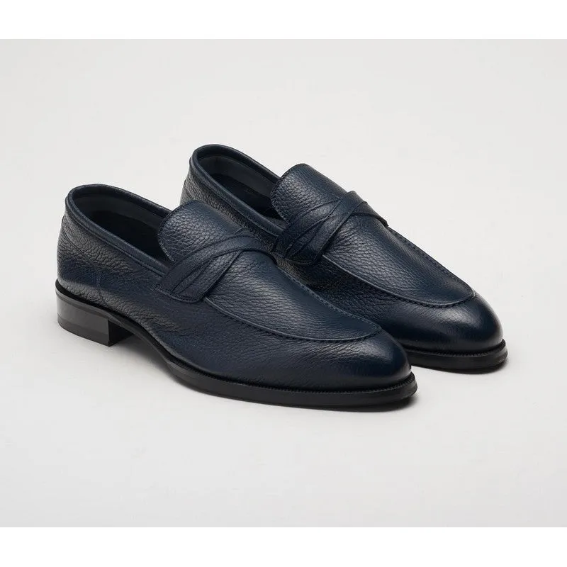 Di Bianco | Modena Navy Loafer