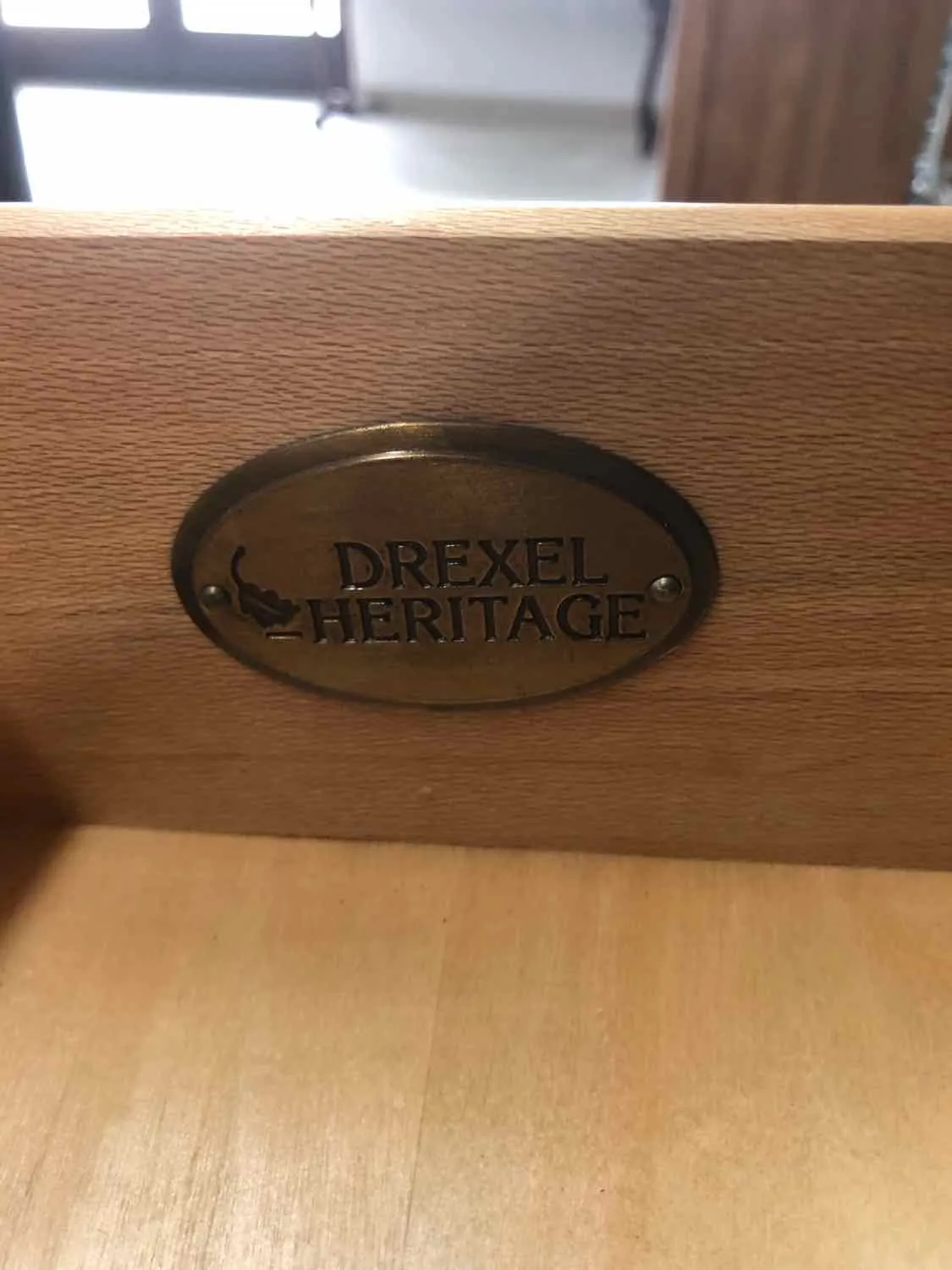 Drexel Heritage Mahogany Mahogany Slide-Top Furniture Buffet