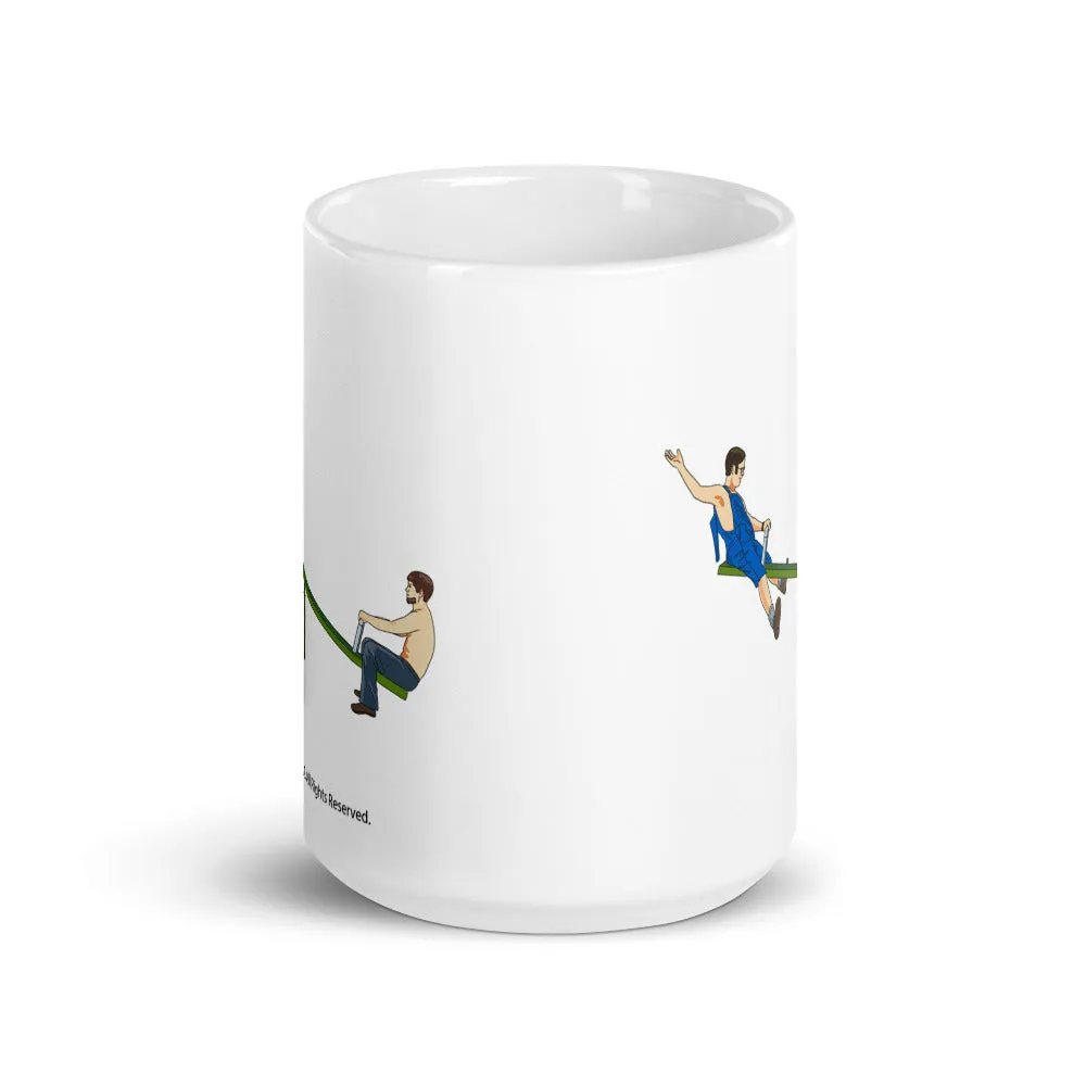Dwight & Mose Seesaw - Coffee Mug