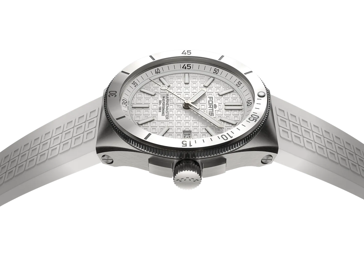 FOR Watch Marinemaster M-4 Snow White