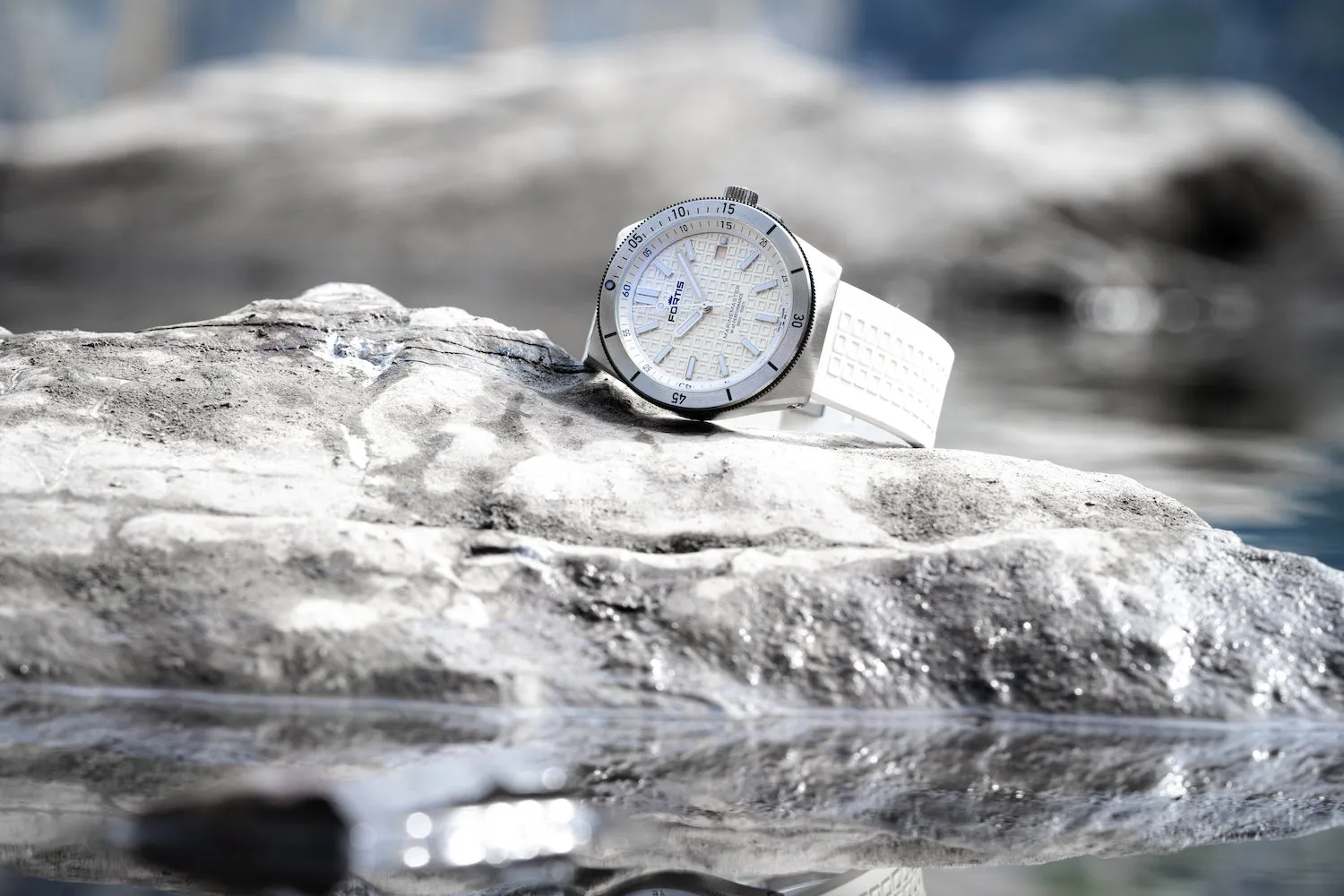 FOR Watch Marinemaster M-4 Snow White